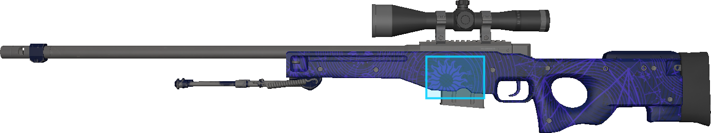 Pattern preview for AWP | AWP SUN IN LEO