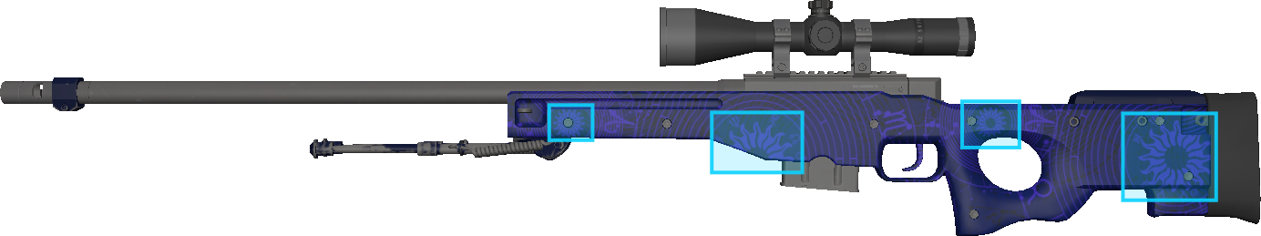 Pattern preview for AWP | AWP SUN IN LEO