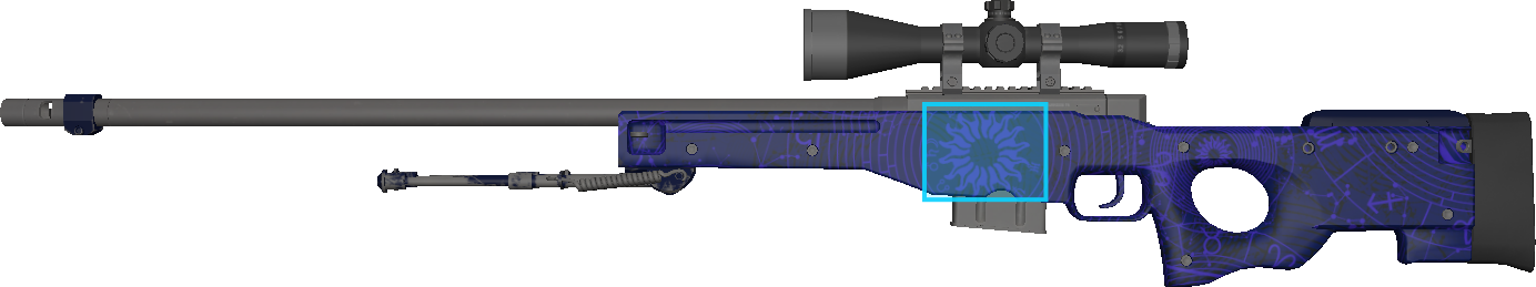 Pattern preview for AWP | AWP SUN IN LEO
