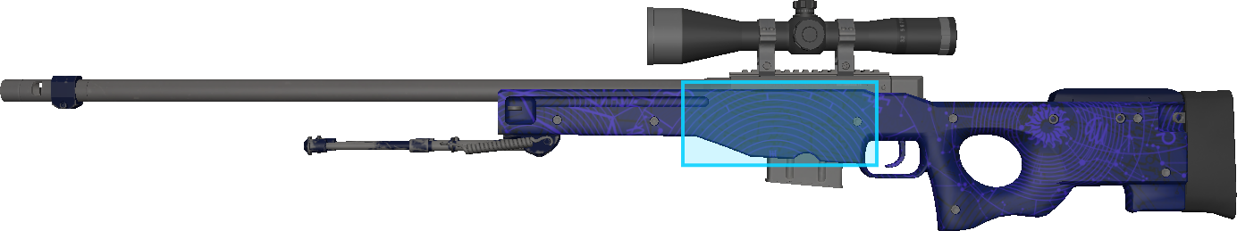 Pattern preview for AWP | AWP SUN IN LEO