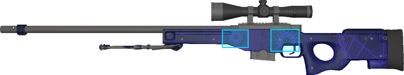 Pattern preview for AWP | AWP SUN IN LEO