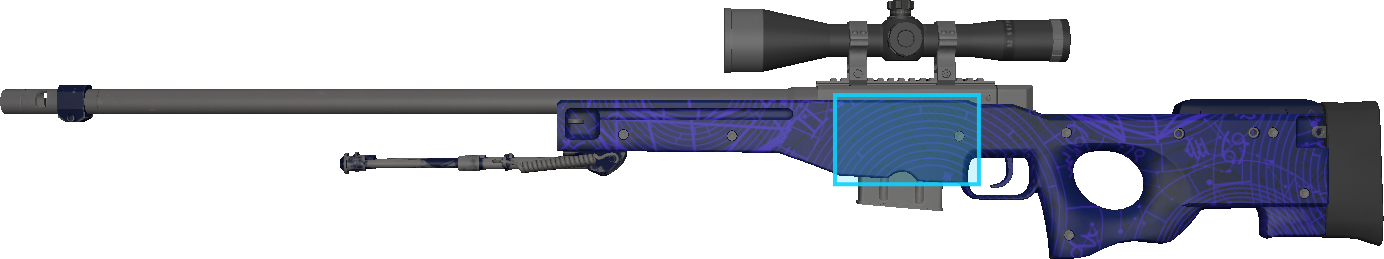 Pattern preview for AWP | AWP SUN IN LEO