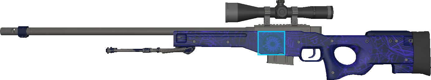 Pattern preview for AWP | AWP SUN IN LEO