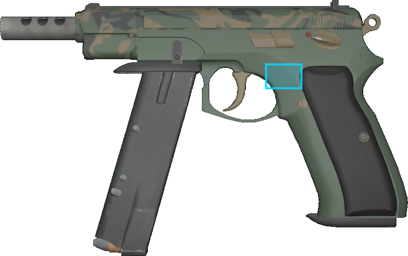 Pattern preview for CZ75-AUTO | CZ75-AUTO ARMY SHEEN