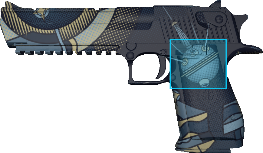 Pattern preview for DESERT EAGLE | DESERT EAGLE SPUTNIK