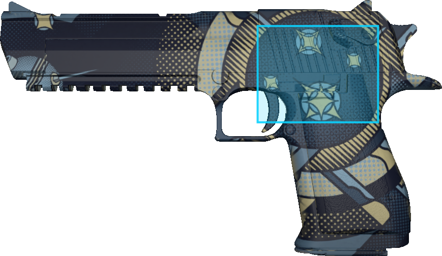 Pattern preview for DESERT EAGLE | DESERT EAGLE SPUTNIK