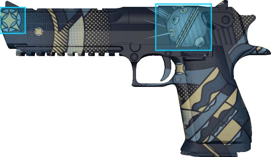 Pattern preview for DESERT EAGLE | DESERT EAGLE SPUTNIK
