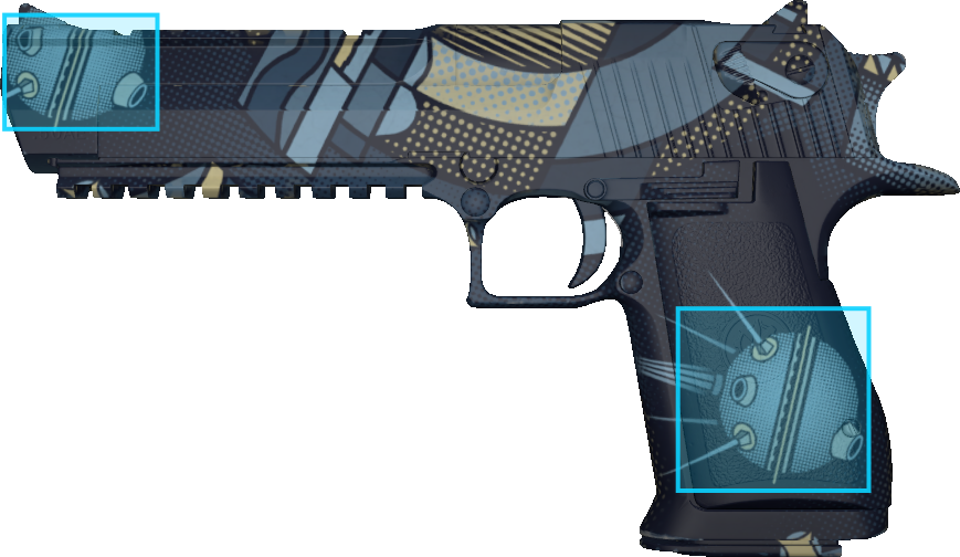 Pattern preview for DESERT EAGLE | DESERT EAGLE SPUTNIK