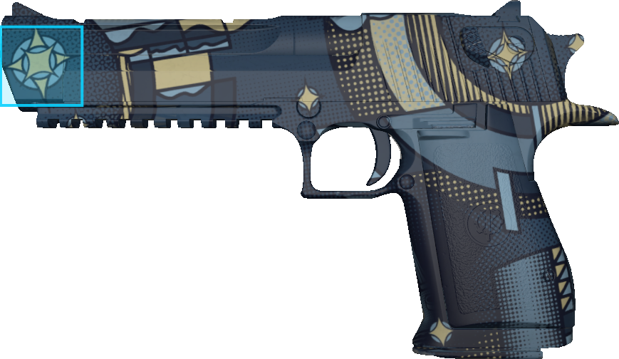 Pattern preview for DESERT EAGLE | DESERT EAGLE SPUTNIK