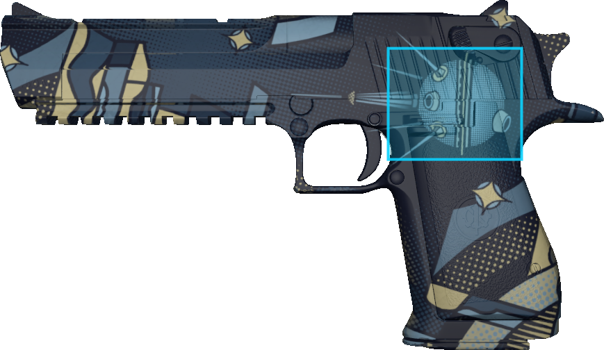 Pattern preview for DESERT EAGLE | DESERT EAGLE SPUTNIK