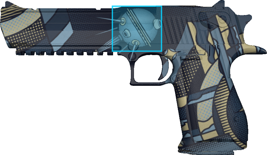 Pattern preview for DESERT EAGLE | DESERT EAGLE SPUTNIK