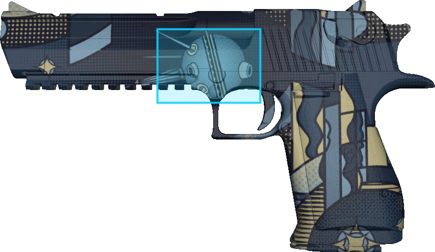 Pattern preview for DESERT EAGLE | DESERT EAGLE SPUTNIK