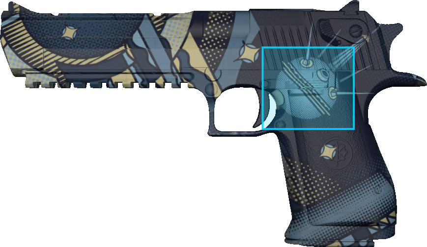 Pattern preview for DESERT EAGLE | DESERT EAGLE SPUTNIK