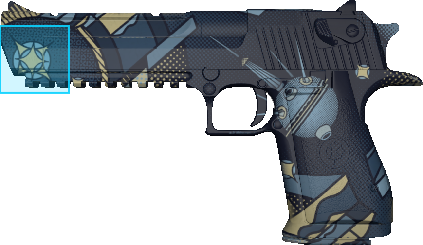 Pattern preview for DESERT EAGLE | DESERT EAGLE SPUTNIK