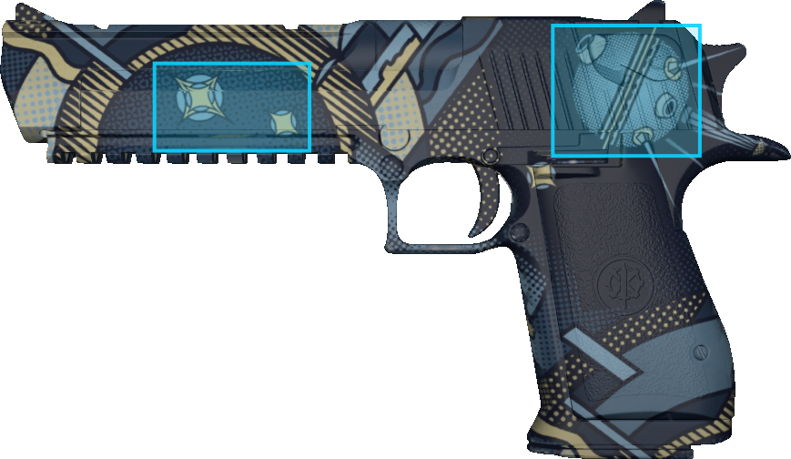 Pattern preview for DESERT EAGLE | DESERT EAGLE SPUTNIK