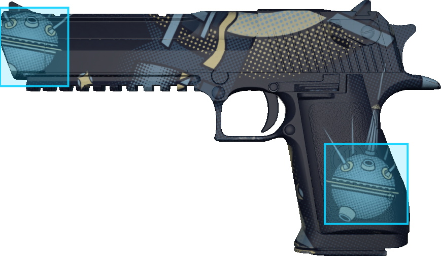 Pattern preview for DESERT EAGLE | DESERT EAGLE SPUTNIK