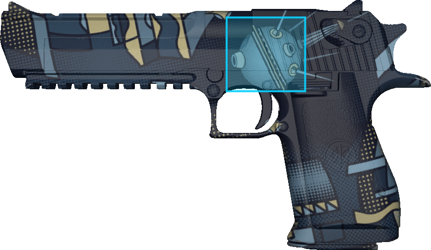 Pattern preview for DESERT EAGLE | DESERT EAGLE SPUTNIK
