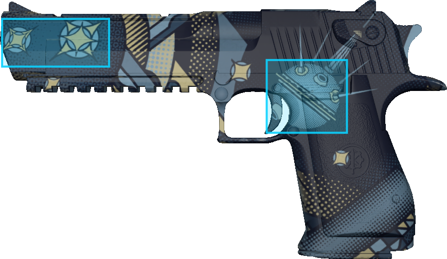 Pattern preview for DESERT EAGLE | DESERT EAGLE SPUTNIK