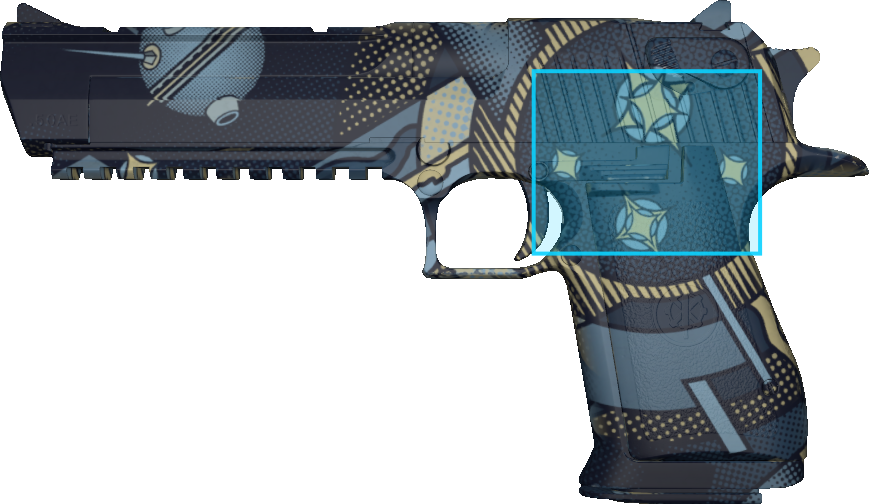 Pattern preview for DESERT EAGLE | DESERT EAGLE SPUTNIK