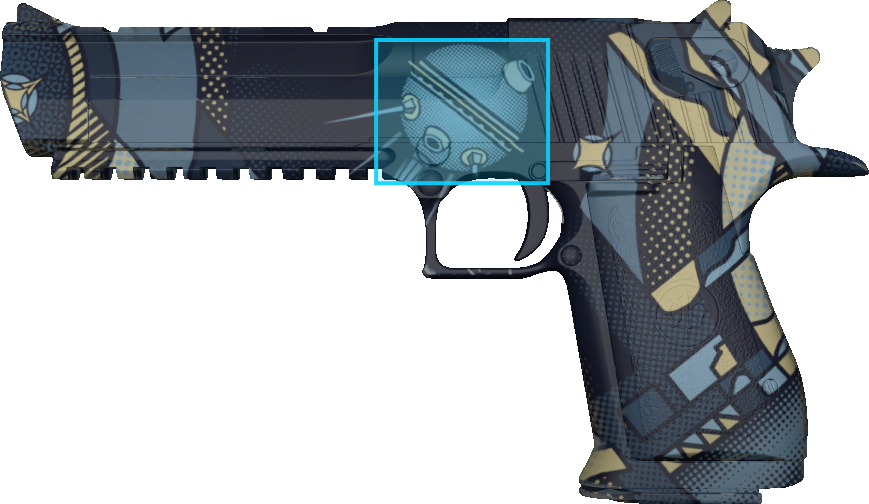 Pattern preview for DESERT EAGLE | DESERT EAGLE SPUTNIK