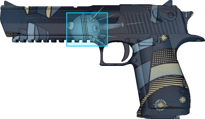 Pattern preview for DESERT EAGLE | DESERT EAGLE SPUTNIK