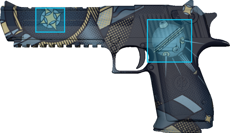 Pattern preview for DESERT EAGLE | DESERT EAGLE SPUTNIK