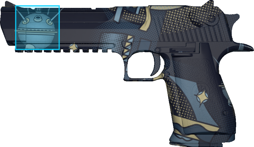 Pattern preview for DESERT EAGLE | DESERT EAGLE SPUTNIK