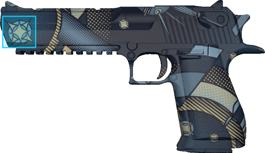 Pattern preview for DESERT EAGLE | DESERT EAGLE SPUTNIK
