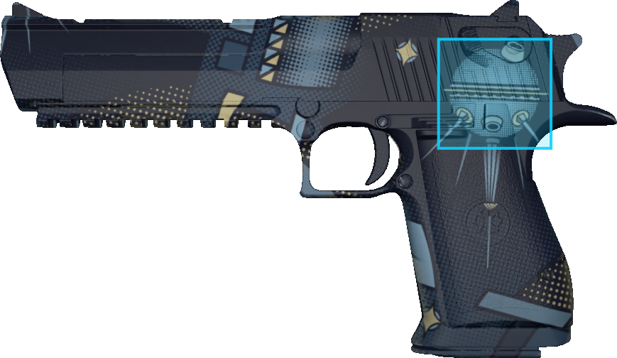 Pattern preview for DESERT EAGLE | DESERT EAGLE SPUTNIK
