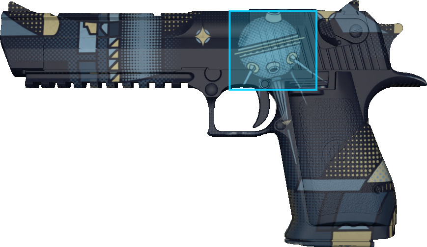 Pattern preview for DESERT EAGLE | DESERT EAGLE SPUTNIK