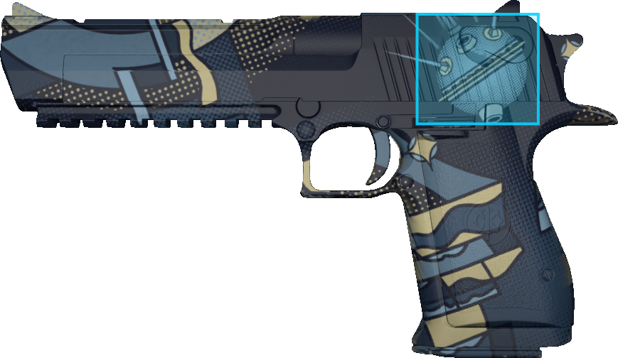 Pattern preview for DESERT EAGLE | DESERT EAGLE SPUTNIK