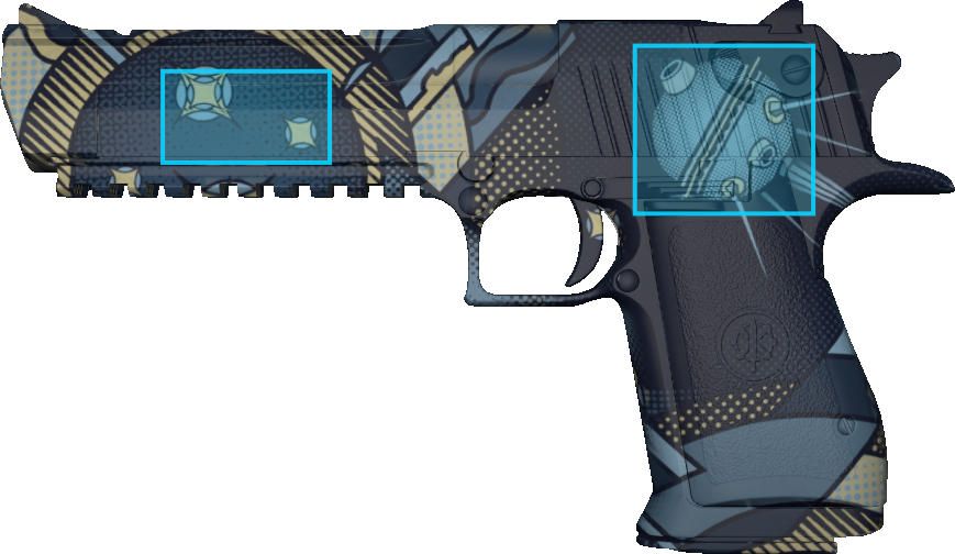Pattern preview for DESERT EAGLE | DESERT EAGLE SPUTNIK