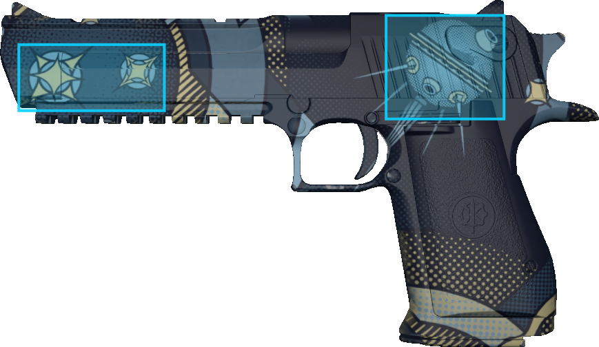 Pattern preview for DESERT EAGLE | DESERT EAGLE SPUTNIK