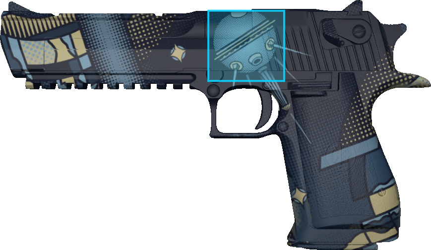Pattern preview for DESERT EAGLE | DESERT EAGLE SPUTNIK