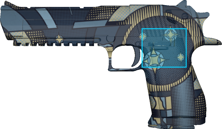 Pattern preview for DESERT EAGLE | DESERT EAGLE SPUTNIK