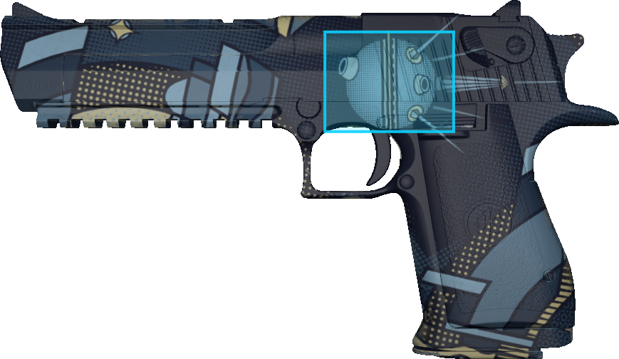 Pattern preview for DESERT EAGLE | DESERT EAGLE SPUTNIK