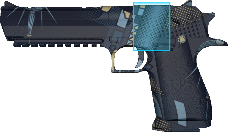 Pattern preview for DESERT EAGLE | DESERT EAGLE SPUTNIK