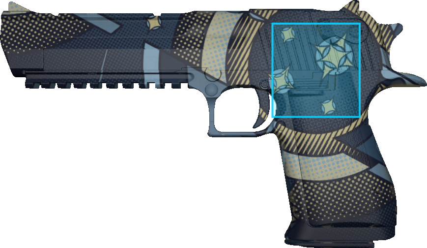 Pattern preview for DESERT EAGLE | DESERT EAGLE SPUTNIK