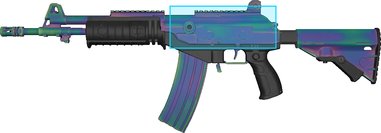 Pattern preview for GALIL AR | GALIL AR RAINBOW SPOON