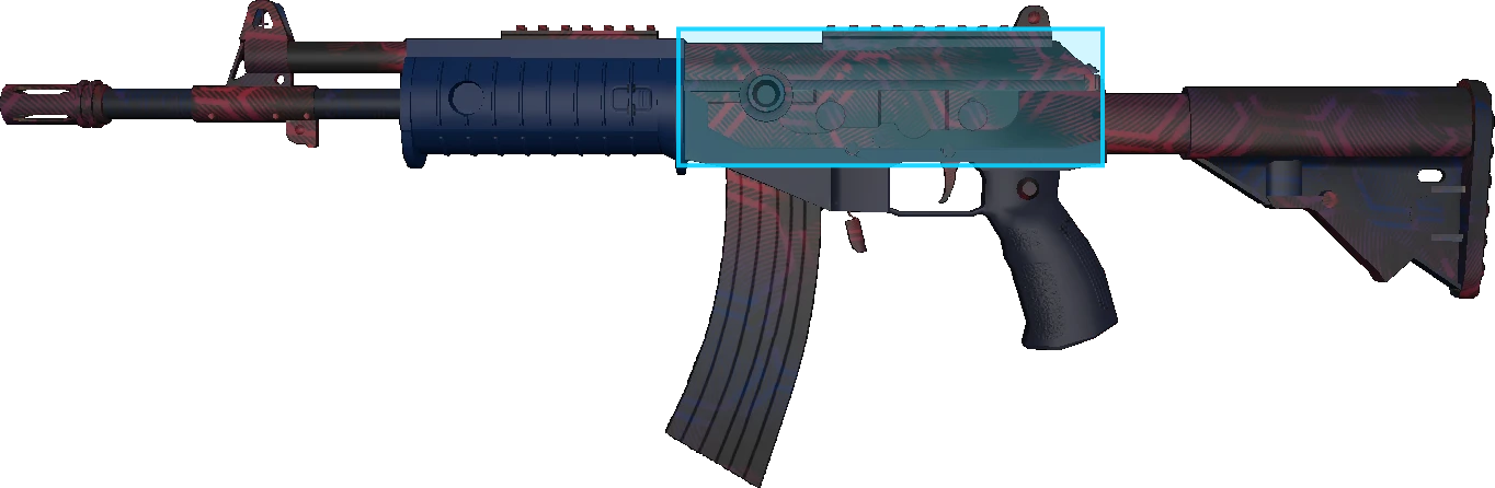 Pattern preview for GALIL AR | GALIL AR SIGNAL