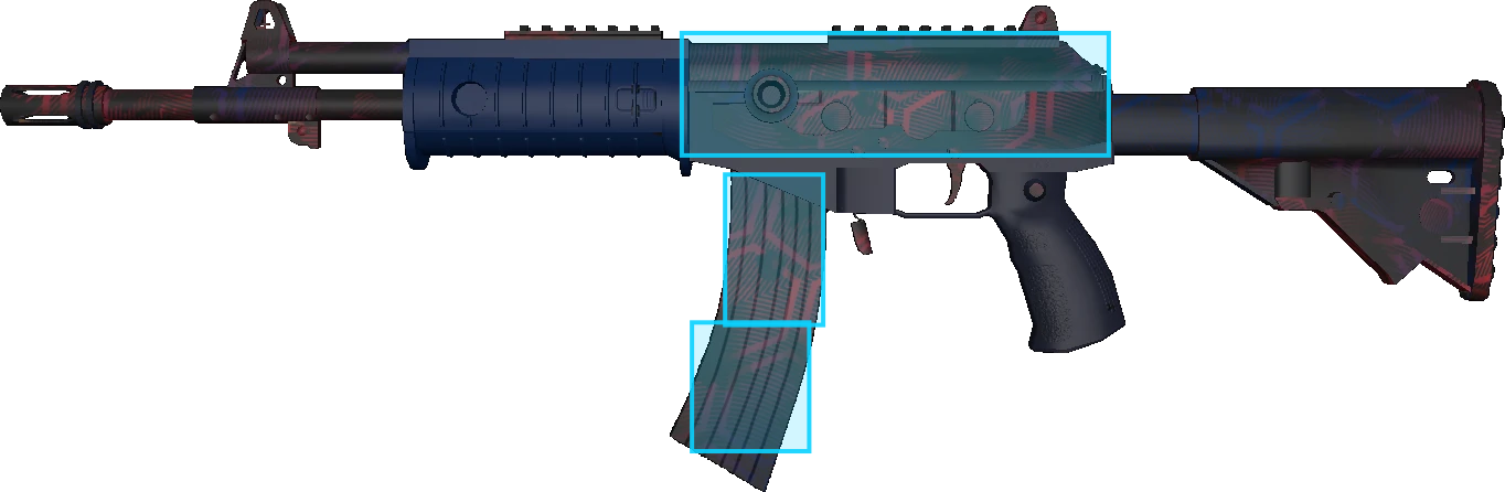 Pattern preview for GALIL AR | GALIL AR SIGNAL