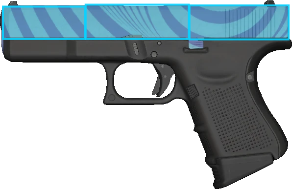 Pattern preview for GLOCK-18 | GLOCK-18 HIGH BEAM