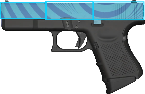 Pattern preview for GLOCK-18 | GLOCK-18 HIGH BEAM
