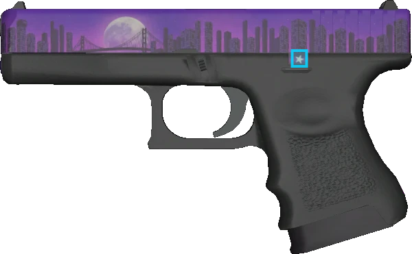 Pattern preview for GLOCK-18 | GLOCK-18 MOONRISE