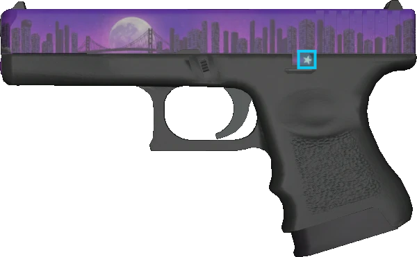 Pattern preview for GLOCK-18 | GLOCK-18 MOONRISE