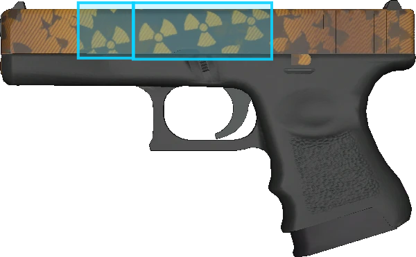 Pattern preview for GLOCK-18 | GLOCK-18 REACTOR