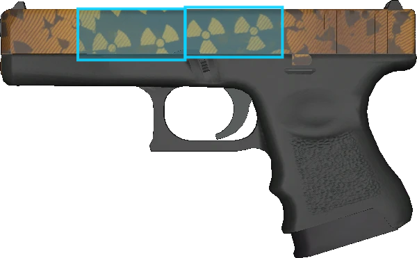 Pattern preview for GLOCK-18 | GLOCK-18 REACTOR