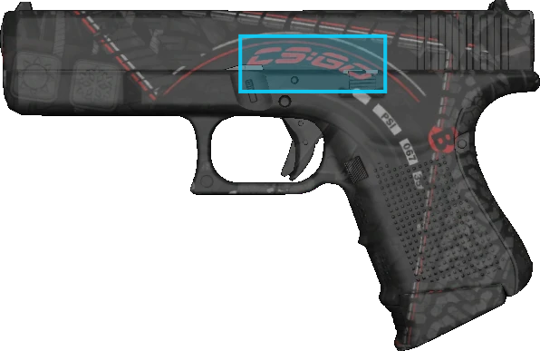 Pattern preview for GLOCK-18 | GLOCK-18 RED TIRE
