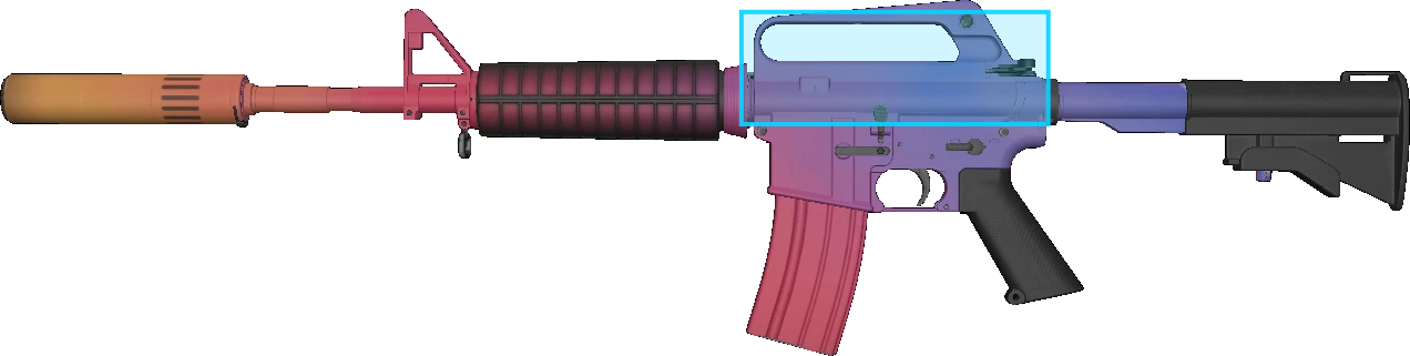 Pattern preview for M4A1-S | M4A1-S FADE