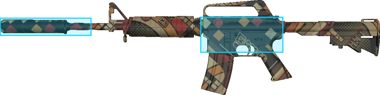 Pattern preview for M4A1-S | M4A1-S FIZZY POP